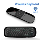 Мини Air Mouse W1 C120 Fly Air Mouse беспроводная клавиатура airmouse для 9,0 8,1 Android TV BoxPCTV Smart TV портативный Mini 2,4G