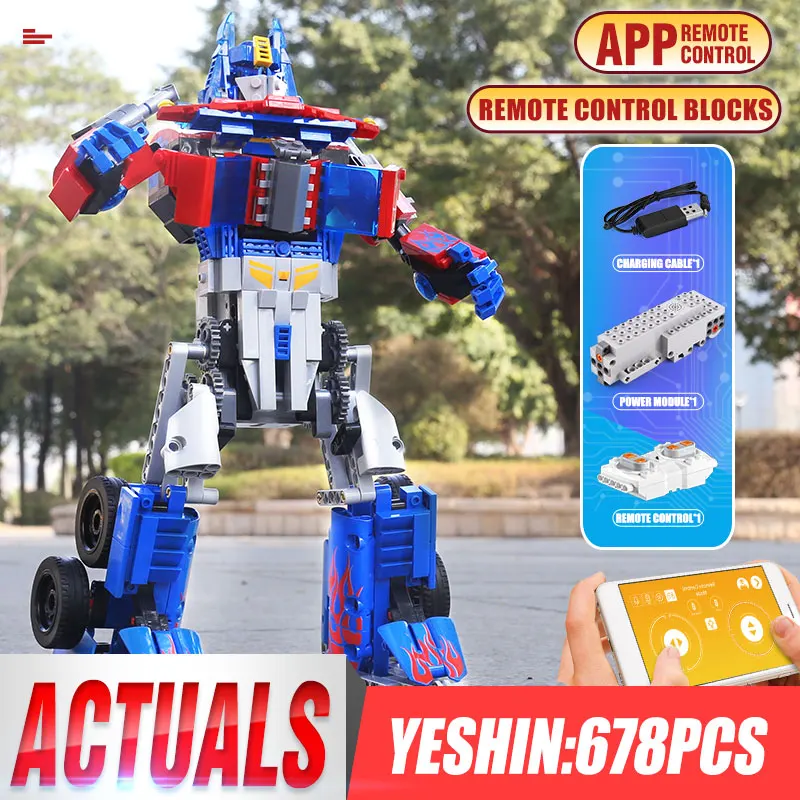 

Mould King 15036 APP Remote Control Electric Mechanical Robot Building Blocks high-tech Bricks Toys for Children Boys Gifts