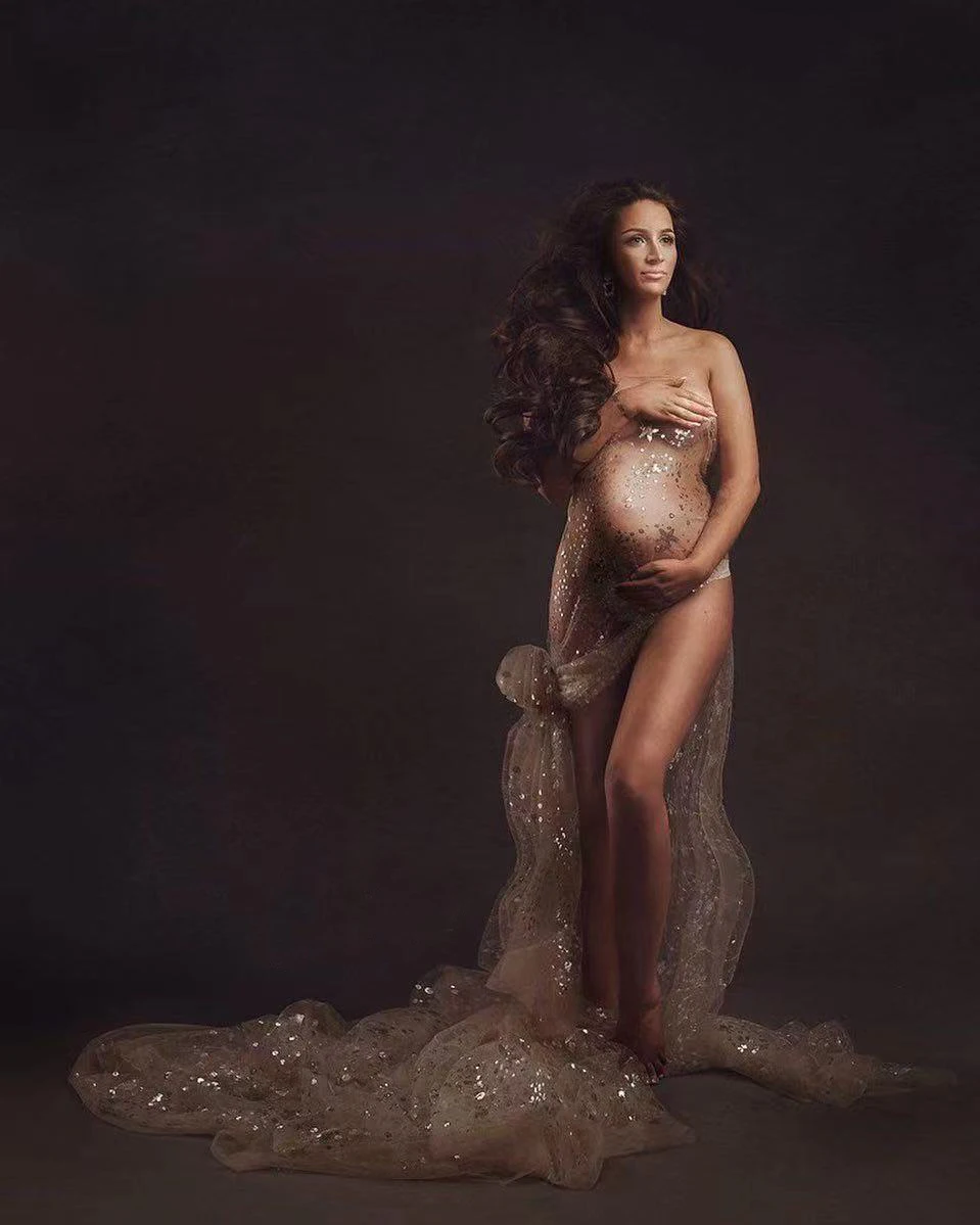 Реквизит для фотосъемки новорожденных с блестящими звездами одеялом фон