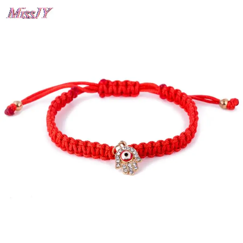 Ювелирные изделия с кристаллами приносят удачу мирные браслеты рука Хамса