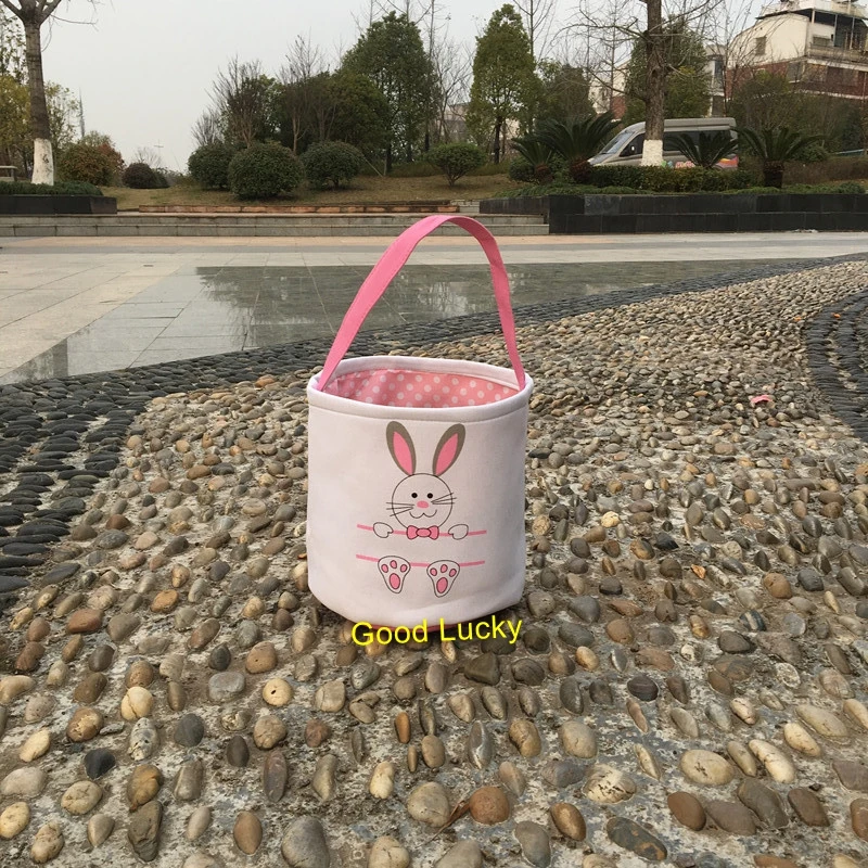 10pcs/lot wholesale monogram easter bucket 9 colors personalize high quality checked basket | Дом и сад