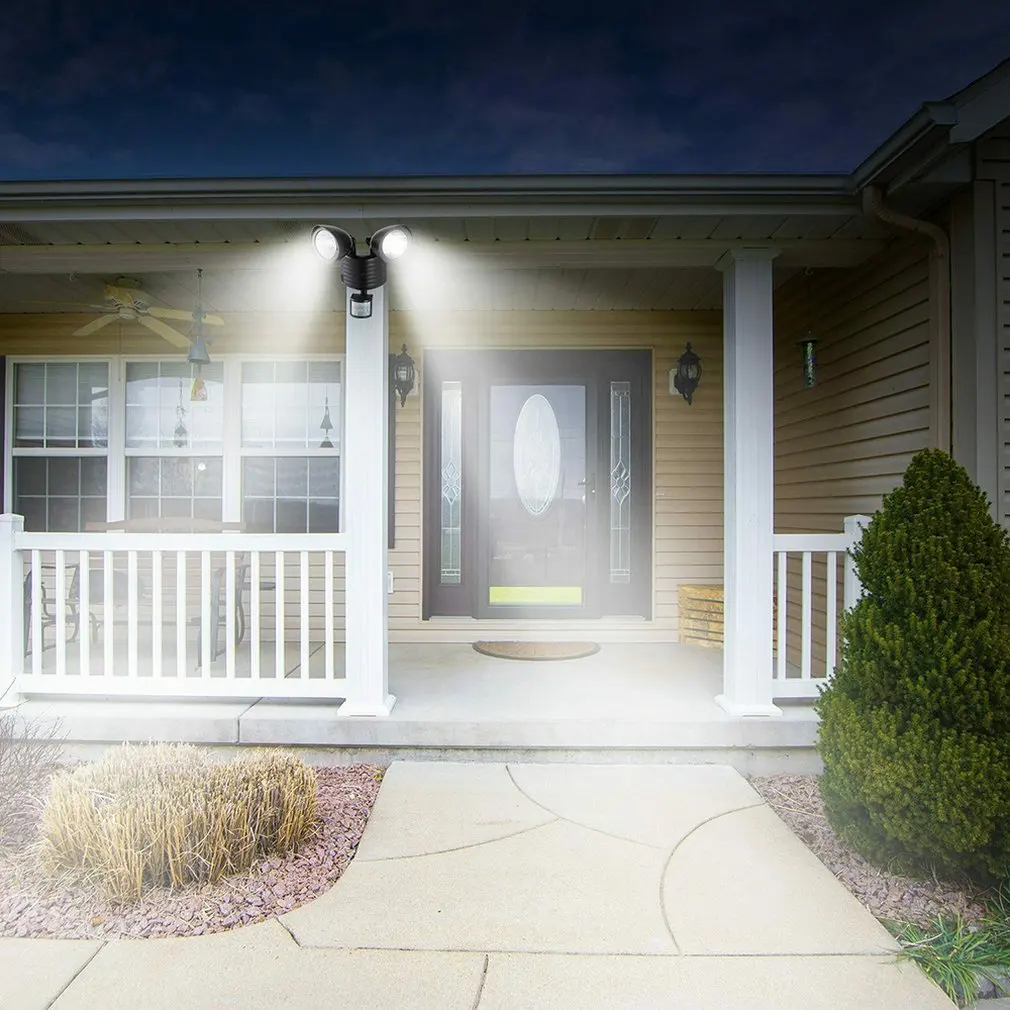 Настенный светильник на солнечной батарее светодиодный индукционный для