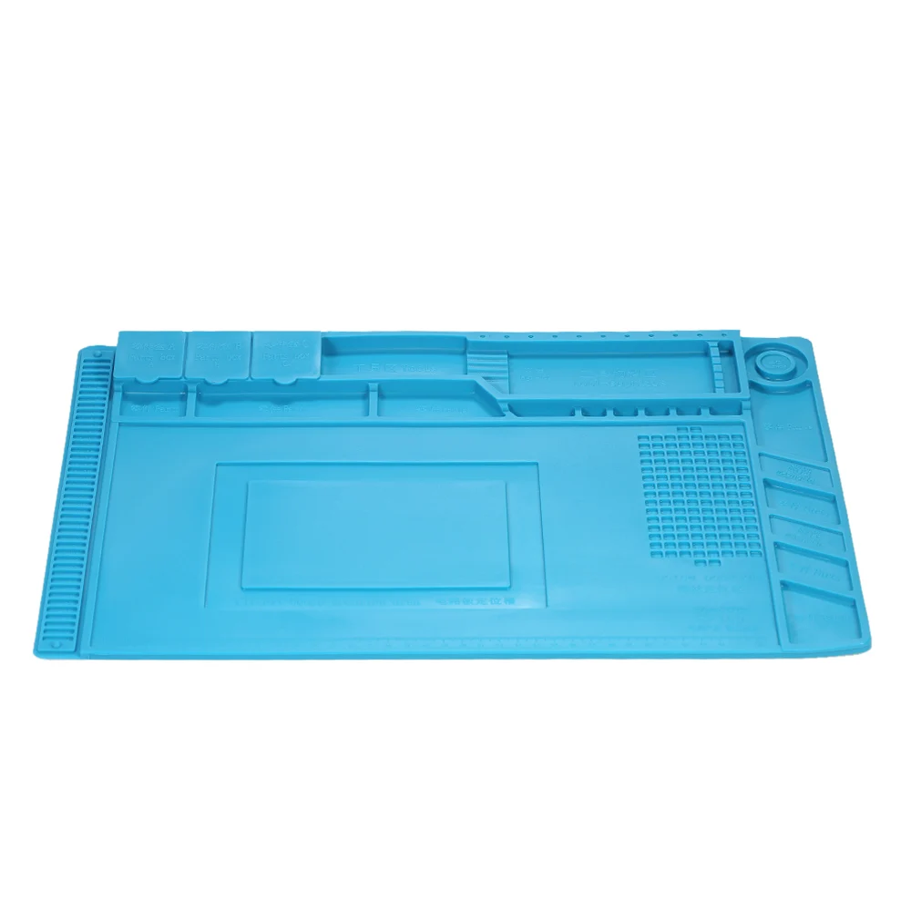

New S-160 Magnetic Heat-resistant Soldering Mat Silicone Soldering Station Insulation Pad Repair Tools Maintenance Platform