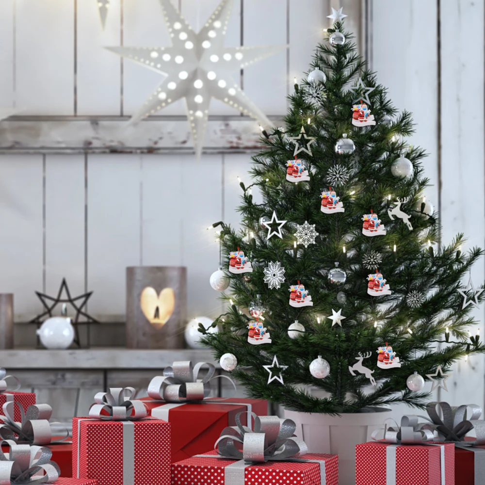 Подвеска Рождественское украшение милые украшения сани лось подарочные игрушки