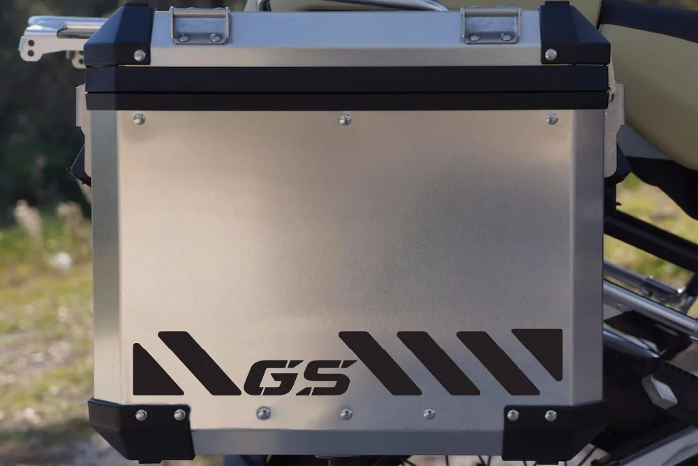 Комплект светоотражающих наклеек GS для мотоцикла шевроны Touratech Panniers|Наклейки и