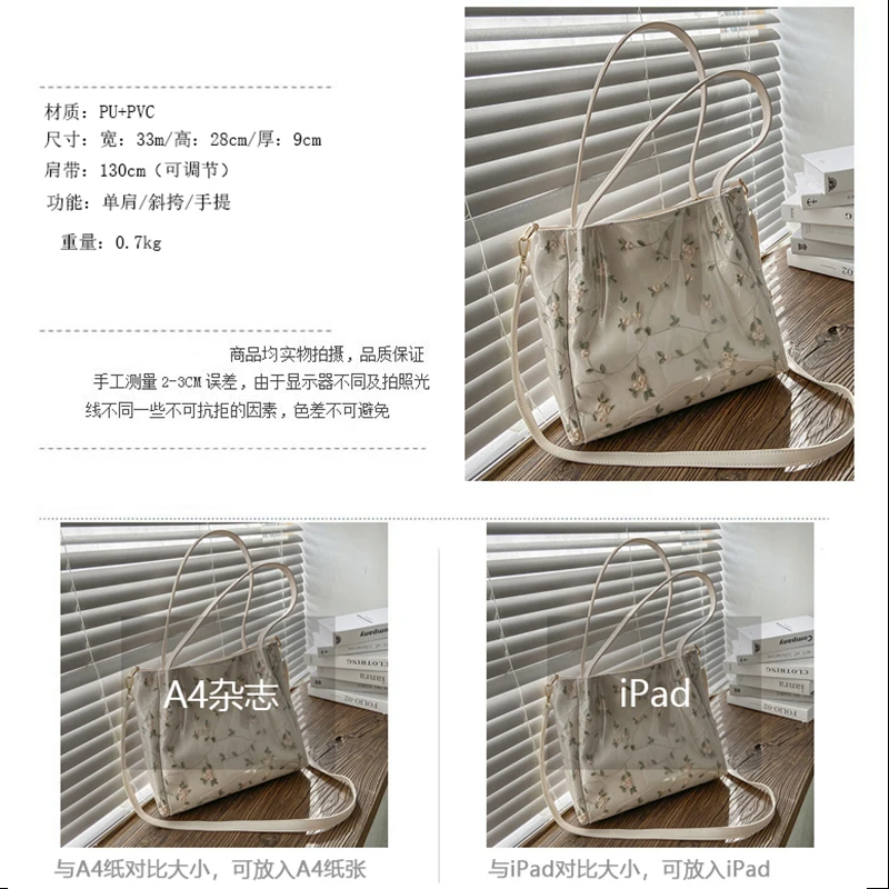 

PVC Jelly Totes Purses and Handbags for Women 2021 Designer Luxury Girls Female Shopper Casual Exquisite Fashion Flowers Wallets