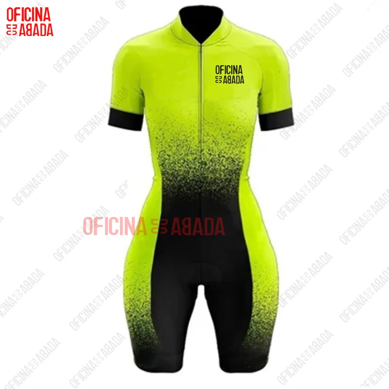 Женский Летний комбинезон для триатлона офиса новый женский костюм Короткий