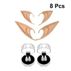 8 шт креативные и прочные вечерние реквизит на Хэллоуин, костюм с шариками и ушками эльфа, Зубы вампира