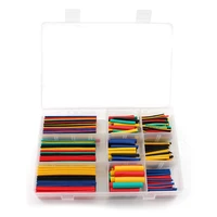 cable sleeve heat shrink tube 328pcs shrinking assorted polyolefin insulation butt wire sleeving connector electrician tools