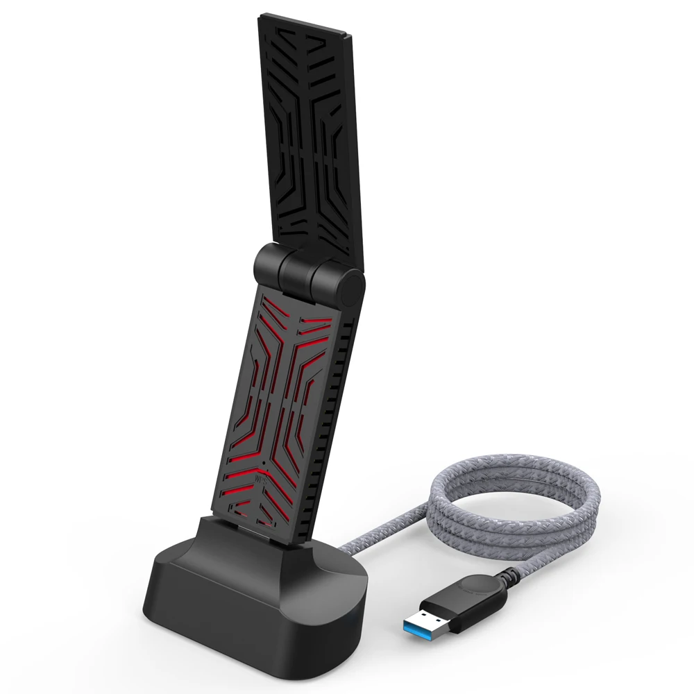 Двухдиапазонный адаптер Wavlink AC1900 USB 3 0 5 ГГц 1900 Мбит/с Wi-Fi антенна приемник 2 4G 802.11AC