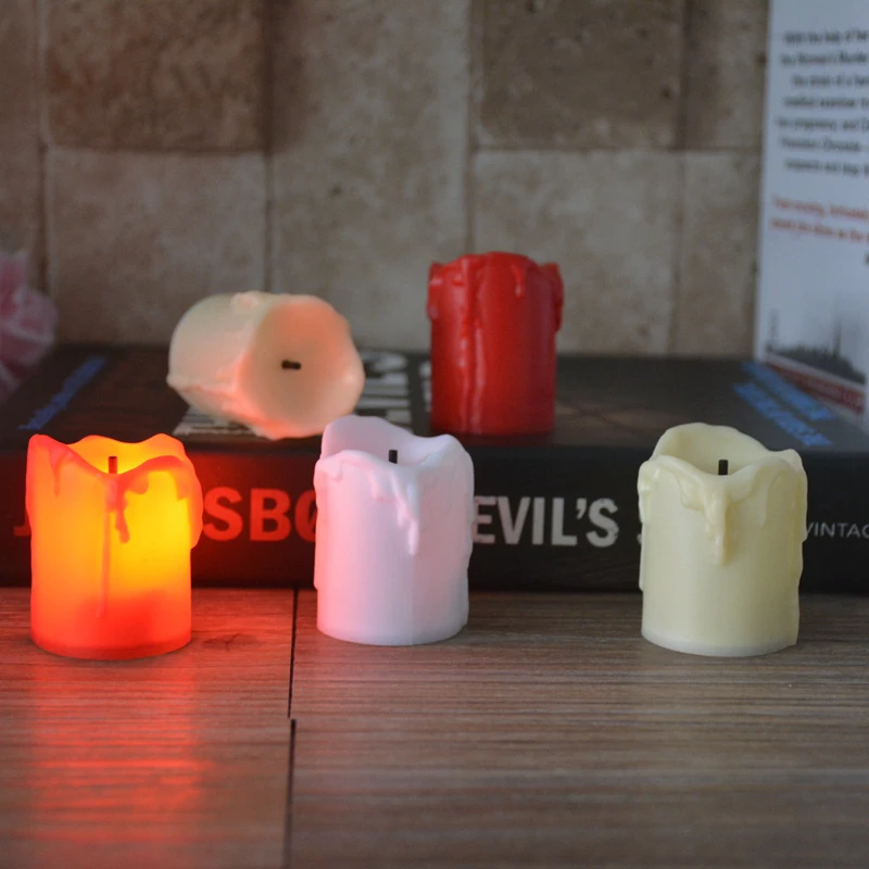 

Candles Light Candles Lamp LED Tealight Romantic Creative Votive Flameless Battery Colorful Electronic Best Gift Home
