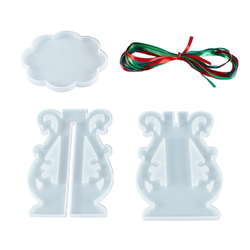 

Silicone Molds Succulents Flower Pot Rack Epoxy Casting Mould DIY Planter Container Support for Making Garden Home Decor