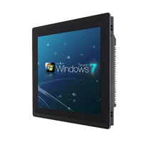 10 12 15 17 inch embedded mini tablet pc core i3 3217u industrial all in one computer with capacitive touch win 10 pro linux