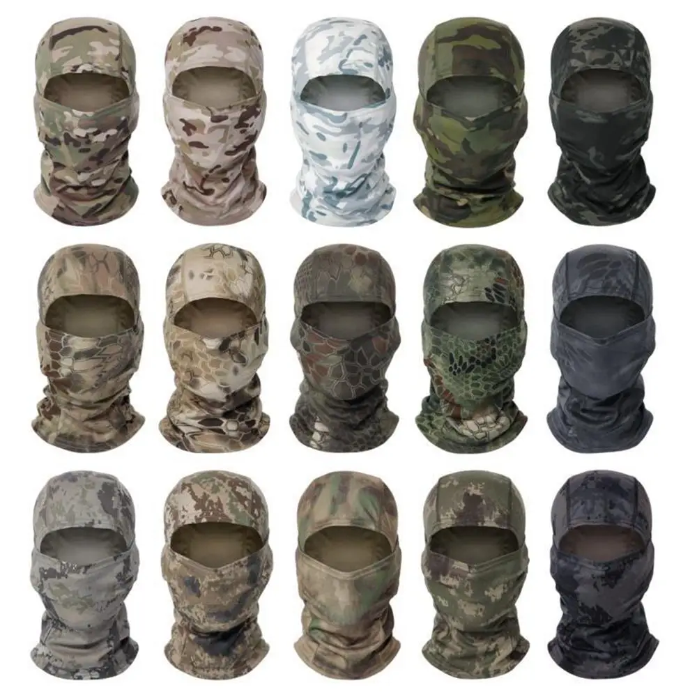

Outdoor Camo Hiking Military Hat Cap Hunting Camouflage Hood Snowboard Sport Cover Cycling Balaclava Full Face Mask