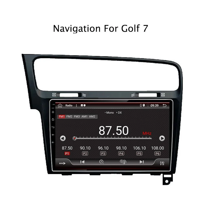 10 1 &quotRAM 2G ROM 32G Android 8 автомобильный DVD GPS плеер для VW Golf 7 2014 2018 Радио стерео головное