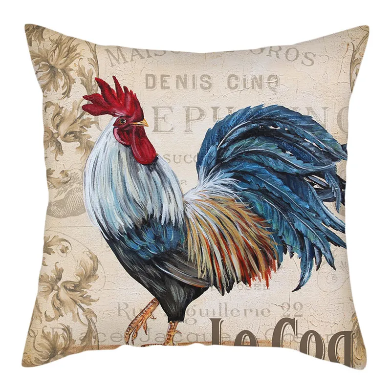 Чехол для подушки Fuwatacchi с принтом подсолнухов чехол сельским пейзажем наволочки