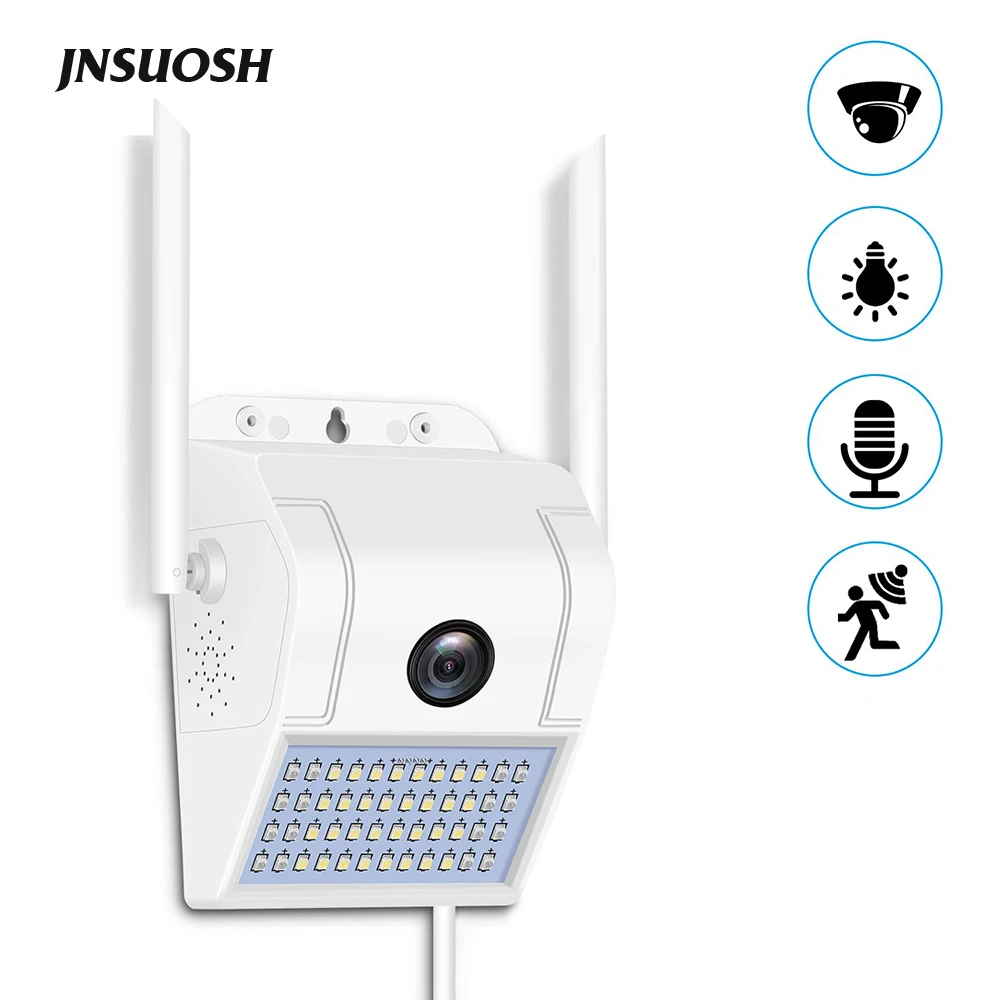 1080P Открытый Беспроводной Wi Fi Камера ИК Аудио Видео стены IP66 Водонепроницаемый IP