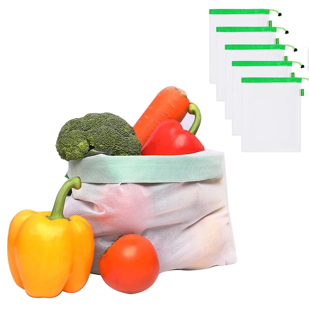 Многоразовые мешки для фруктов и овощей домашняя кухонная сумка хранения