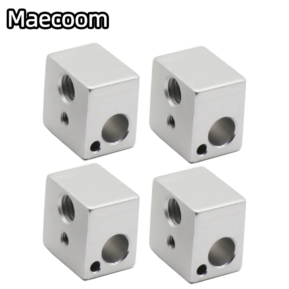 

5/10/20PCS E3D V5 Heated Block 16*16mm*12mm KP3S Hot End Heat Blocks For V5 J-head Extruder Aluminum HotEnd 3D Printers Parts