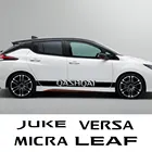 2 шт., наклейки на дверь автомобиля Nissan Qashqai Juke Leaf Micra Sentra патруль Maxima Murano Pulsar Altima Rogue Sylphy