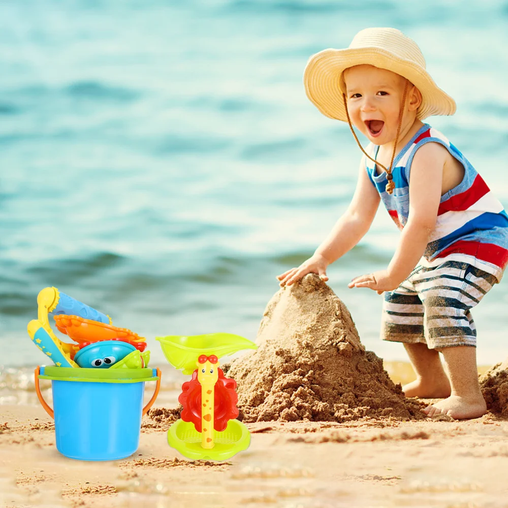 

1 Set Funny Beach Plaything Toys Kit Sand for Toddlers Kids