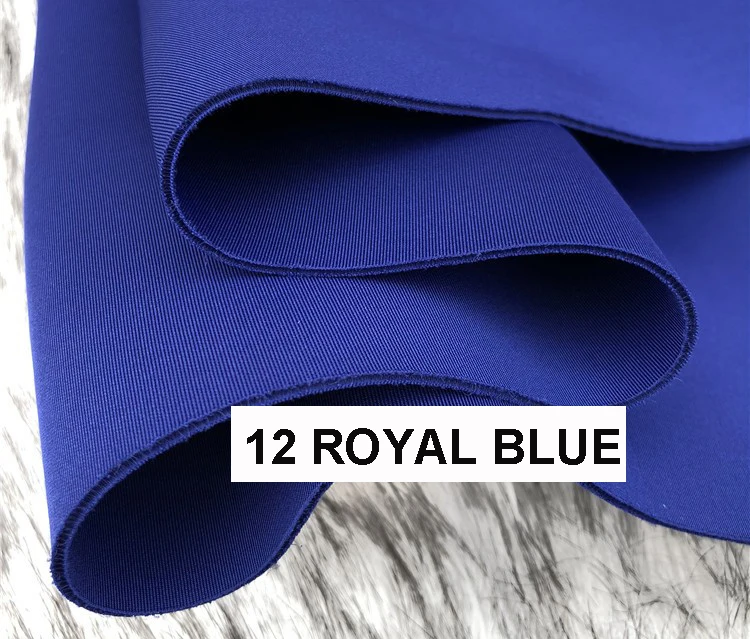 Основовязаная ткань для платья с аквалангом 2 мм воздушный слой 92% полиэстер 8%