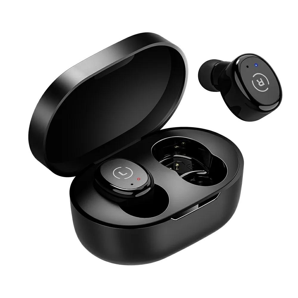 Оригинальные беспроводные наушники Bluetooth 5 0 спортивные стерео звук настоящие вкладыши с Hi Fi микрофоном