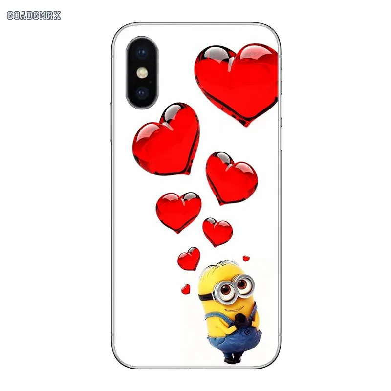 Из мультфильма Гадкий я mi nions Xiaomi Redmi Note 2 3 4 5 5A 6 7 8 Pro Lite 9 SE 5S 5X 6X Pocophone F1 прозрачный