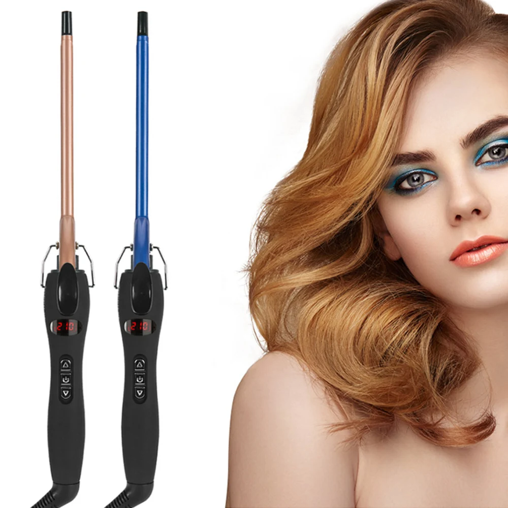 Новое поступление профессиональные щипцы для завивки волос 9 мм вавер груша