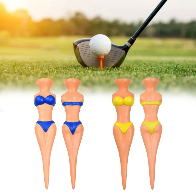

Цветные бикини, тройники для гольфа, тройник для игры в гольф для девочек, пластиковая тройка 3 дюйма, тренировочные тройники для игры в голь...