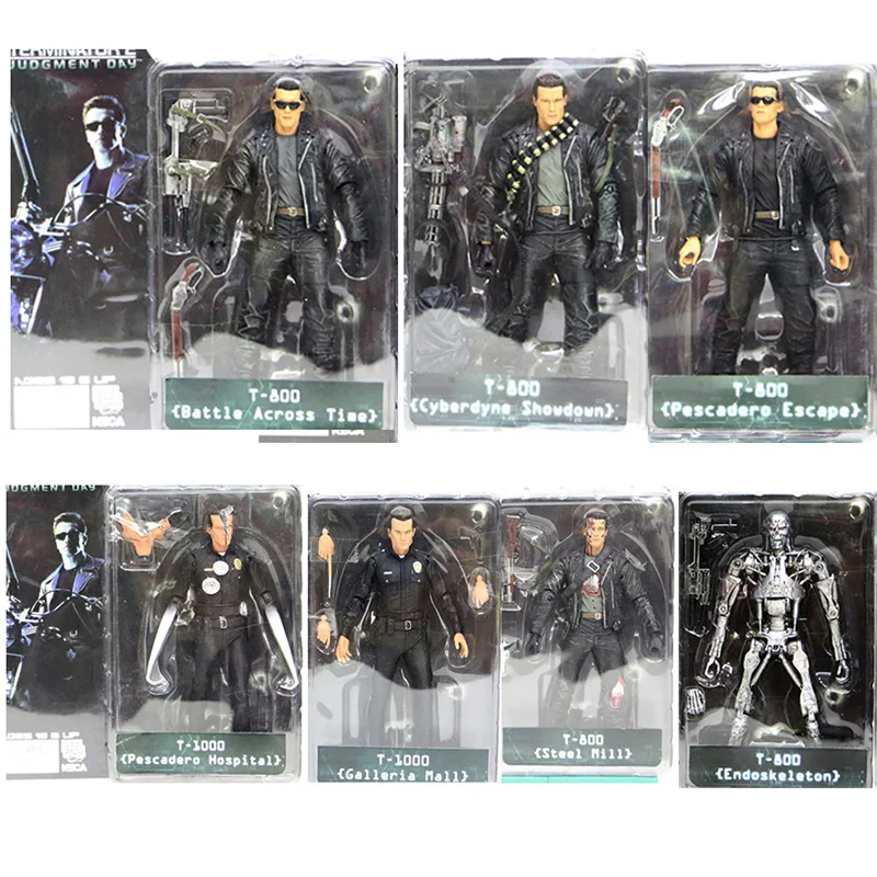 

NECA The Terminator Figure Endoskeleton T-800 PVC Action Figure Toy Model Toy 18cm
