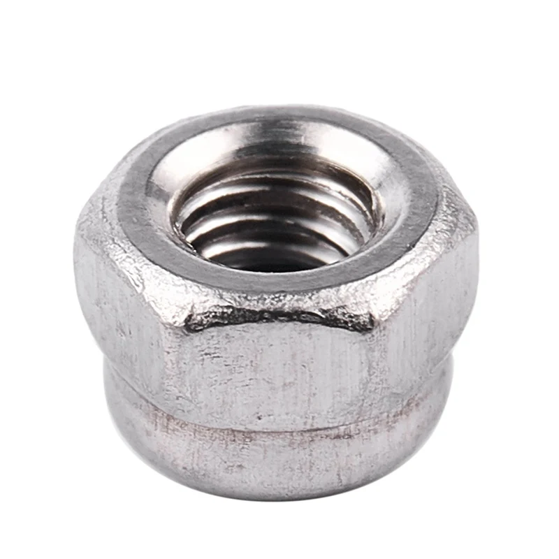 

M3 x 0.5mm Stainless Steel Nylock Nylon Insert Hex Lock Nuts 50pcs