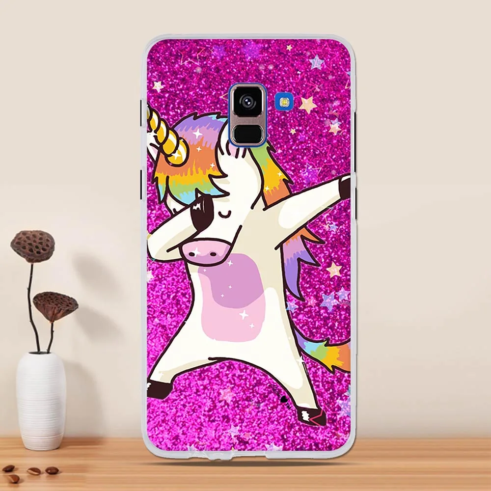 Чехол для samsung Galaxy A8 Plus чехол Капа Coque чехол из термополиуретана и силикона для samsung A8 Plus A 8+ A730F Чехол протектор бампер - Цвет: 36