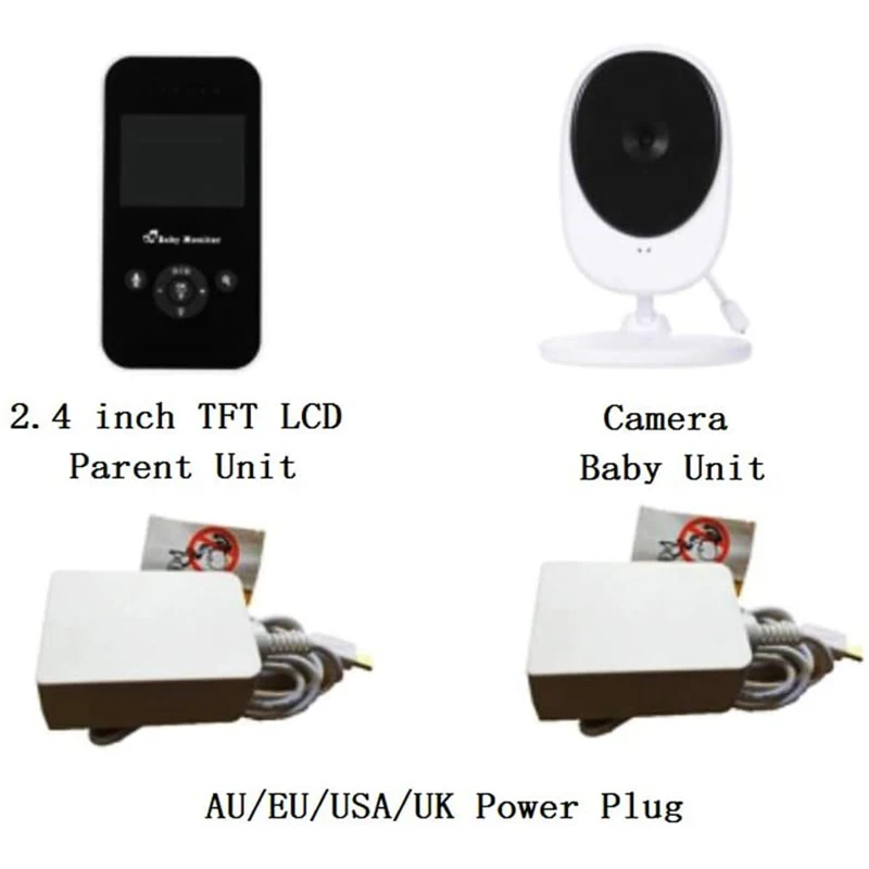 SP-810 беспроводной видеоняня цветной дисплей камера безопасности 2 способа