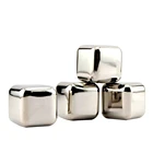 Кубики льда из нержавеющей стали, креативные и практичные кубики льда из камня, наполнители из мыльного камня, крутой камень, подарок для вечевечерние, барный инструмент