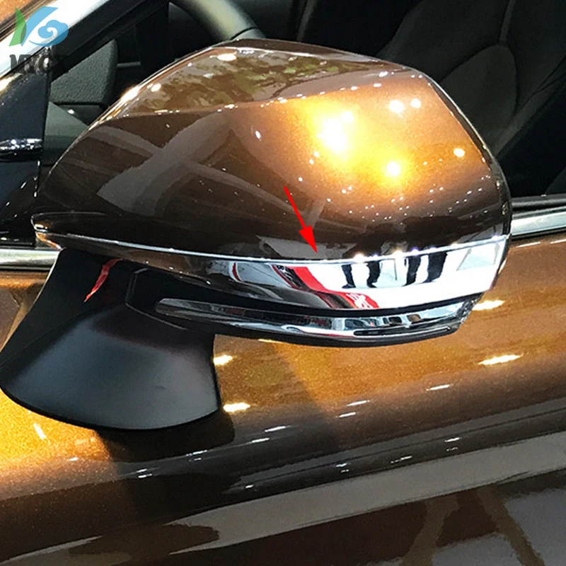 Для Toyota RAV4 RAV 4 2019 2020 аксессуары автомобильный Стайлинг хромированная отделка