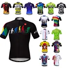 2021 велосипедная Джерси, мужская летняя велосипедная Джерси с коротким рукавом, Джерси для горного велосипеда, одежда, гоночная велосипедная рубашка, майка для велоспорта