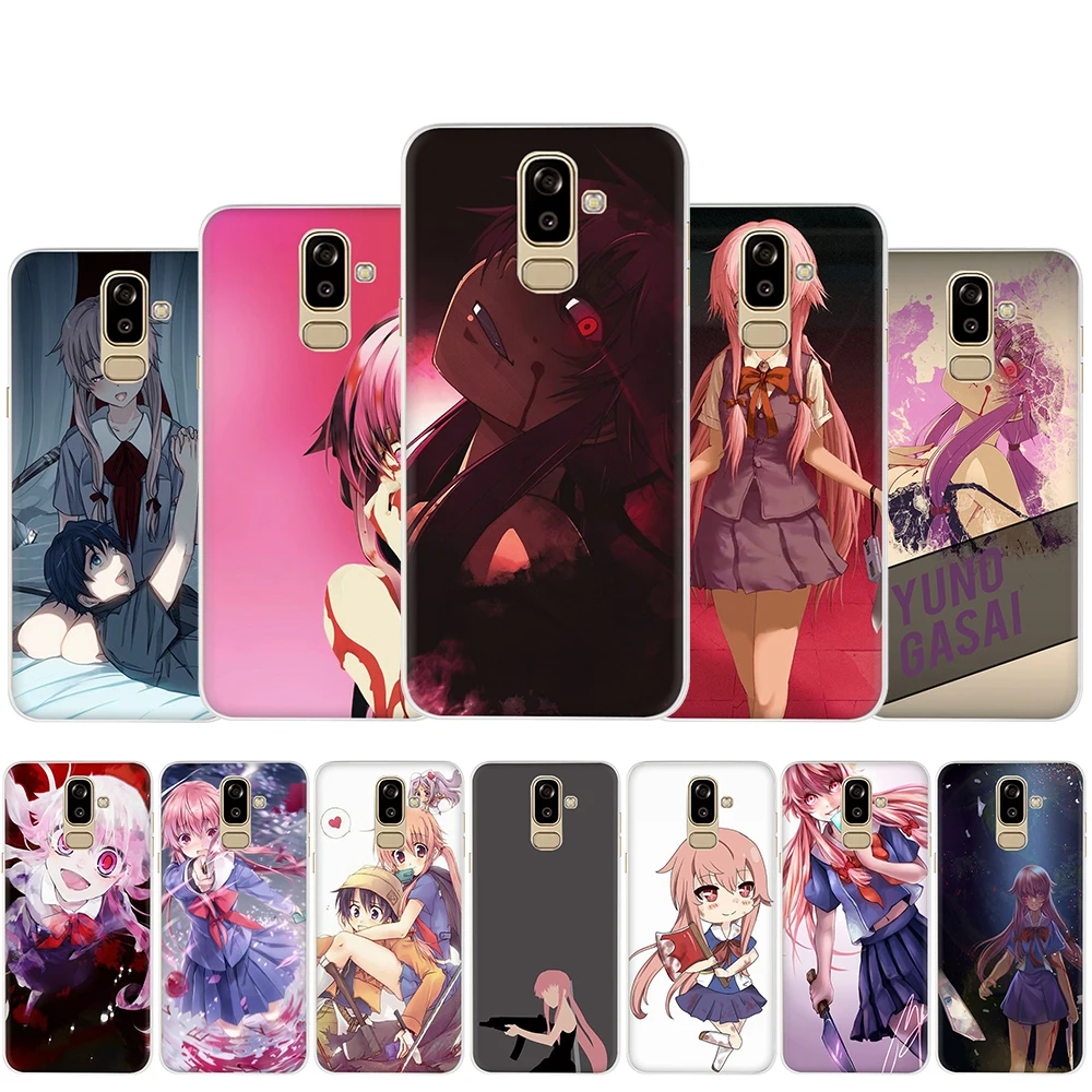 Чехол Mirai Nikki Future Diary Gasai Yuno для Samsung Galaxy J1 J2 J3 J5 Prime J6 J7 EU US версия|Бамперы| |