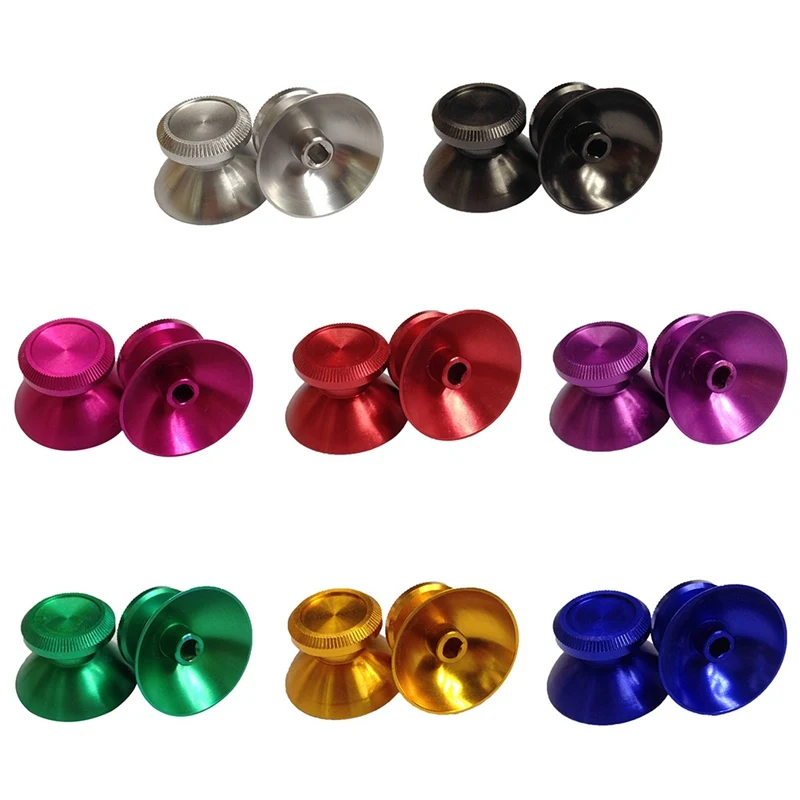 1 шт. металлические аналоговые захваты для больших пальцев колпачок джойстика