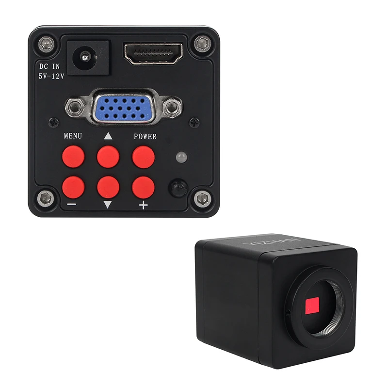 HD 38MP полный Цифровые микроскопы для электроники монитор vga hdmi usb микроскоп Камера