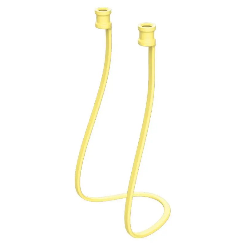 Силиконовый держатель для наушников с веревкой и защитой от потери Хуа Вэй 3