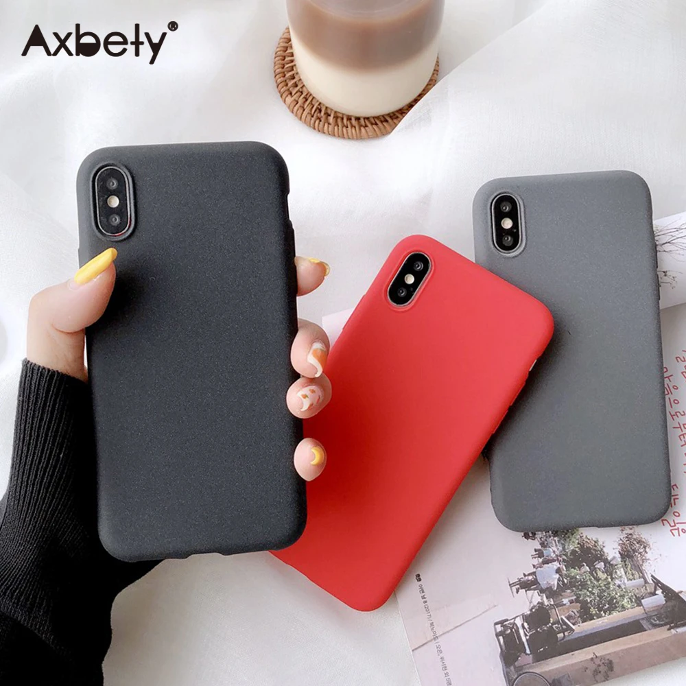 Чехол для Redmi K20/Xiaomi 9T Pro однотонный мягкий простой чехол 7 Note 6 5 Plus S2 Go Ультратонкий