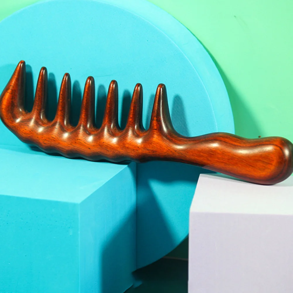 

1Pc Wide Teeth Thicken Comb Creative Anti-static Comb Makeup Prop