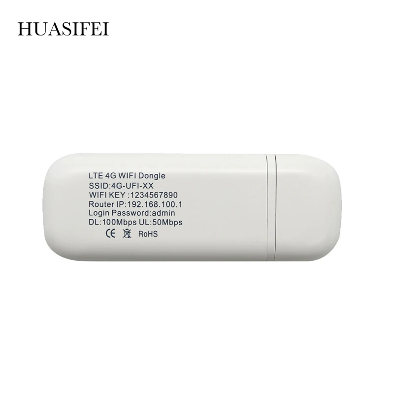 Huasifei 4G/3G LTE Car WIFI Router Hotspot 150Mbps Wireless USB Dongle With Sim Card Slot Wireless LTE USB Modem