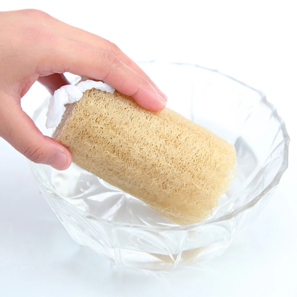 

Натуральная губка h, ванна h Body очищающий скраб Luffa, натуральная губка для очистки растений