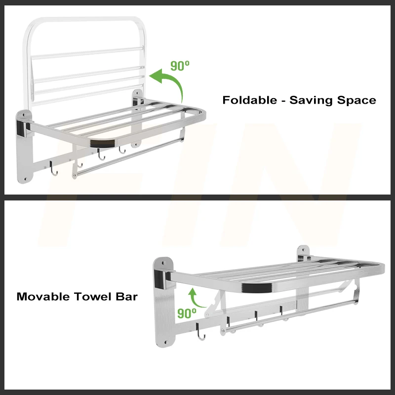 Держатель для полотенец TAICUTE 2 способа установки с крючками|Вешалки полотенец| |