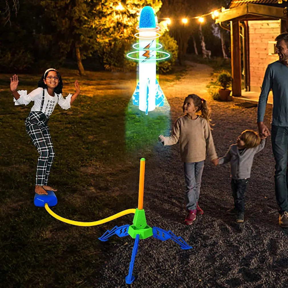 Ракетная пусковая установка педаль ракета уличный игровой набор спортивные