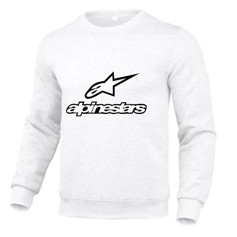 

New men and women couples round neck pullover sweater printing solid color sports fitness running breathable