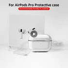 Чехол для наушников Apple Airpods Pro беспроводной Bluetooth защитный чехол s Для Air Pods Pro 3 Прозрачный чехол для наушников наклейки