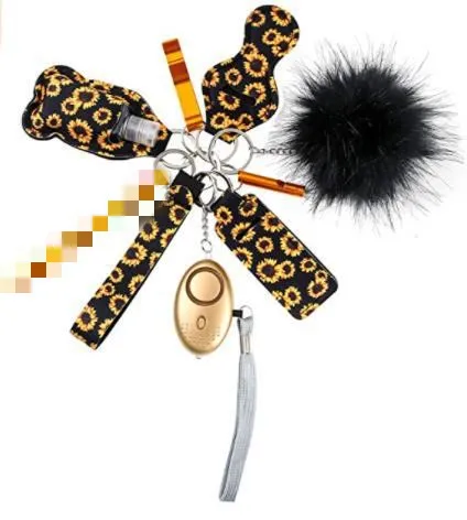 

Брелок для самообороны с сигнализацией, 2021 Φ, набор персональных брелоков для самозащиты, безопасность для девочек